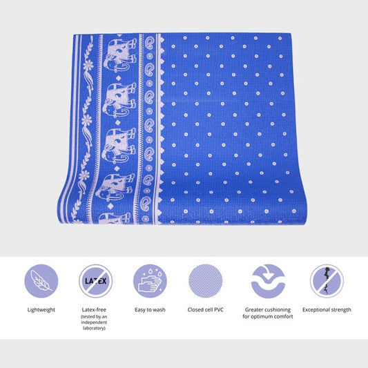 Yoga Mat Sandlewood Blue
