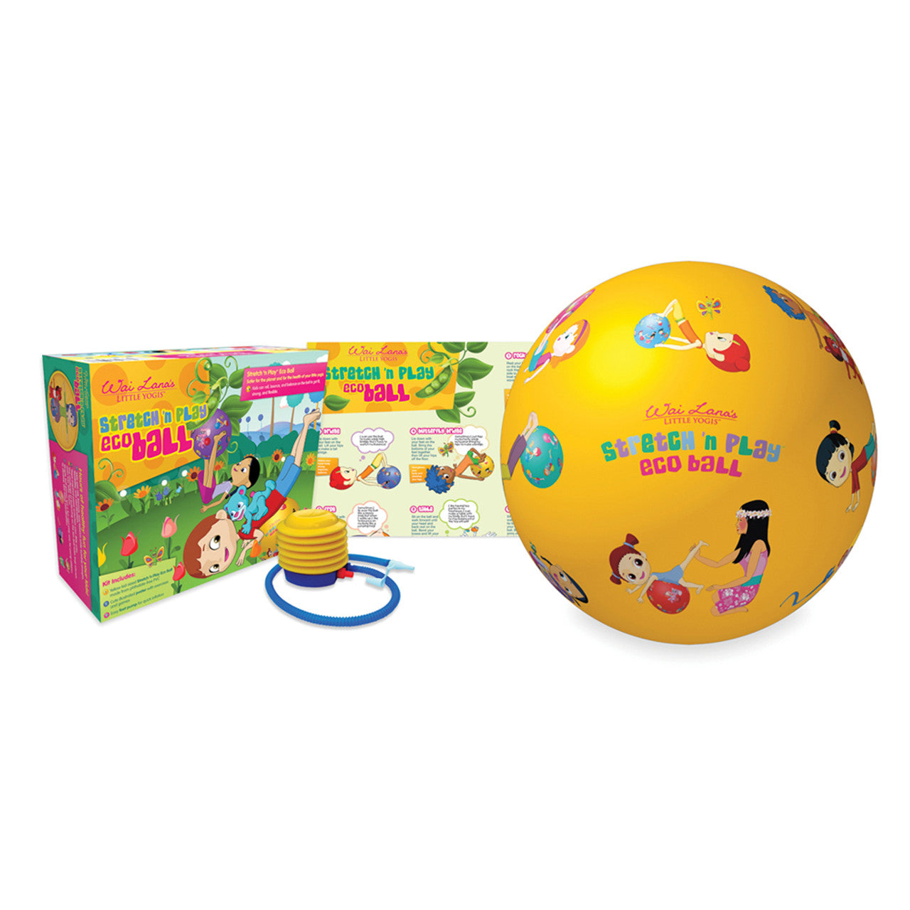 Yoga Mat | Stretch 'n Play Eco Ball Kit kids